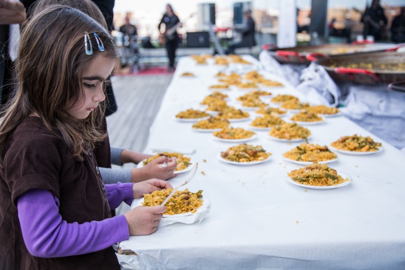 Paella valenciana saludable para el Diabetes Experience Day 2015